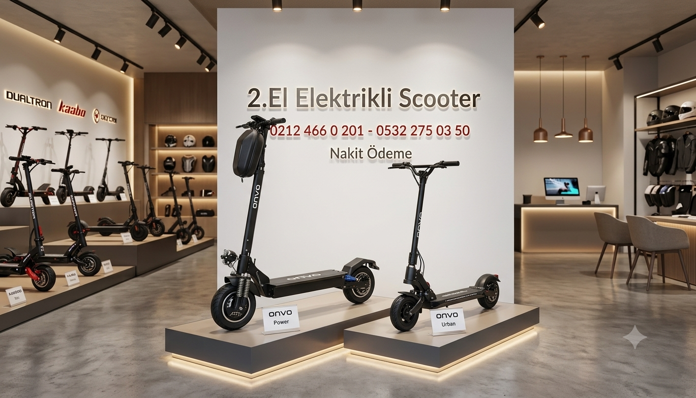 2.El Scooter Alan Yerler ve Mağazalar